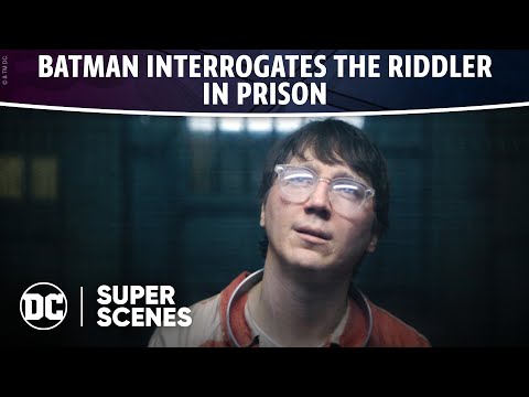 DC Super Scenes: Batman Interrogates The Riddler in Prison