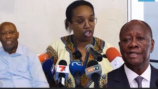 Le Président Gbagbo est sorti dans dos, il dit NON au 4e mandat, il appelle le Peuple 