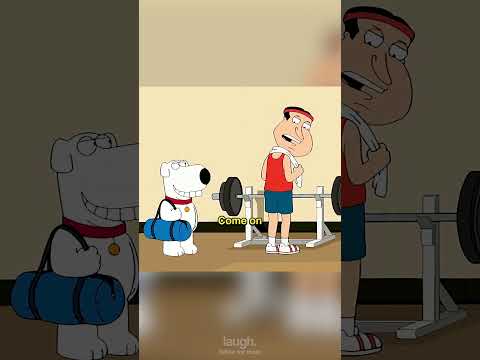 Quagmires Gym Routine | Family Guy #shorts