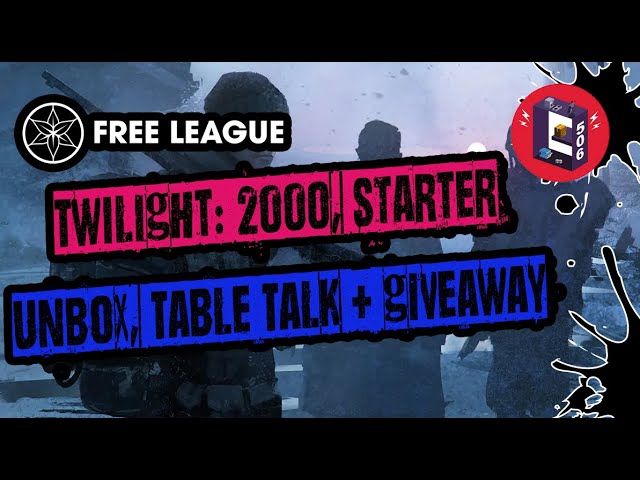 Unboxing Twilight 2000 Starter Kit: Board / Roleplay Game by Free League Publishing + C506 giveaway