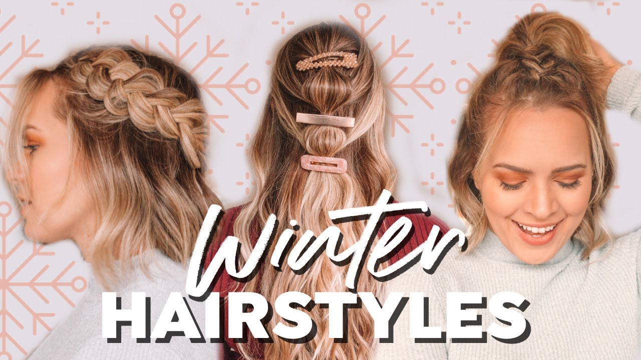Easy Winter Hairstyles and Braids - Kayley Melissa
