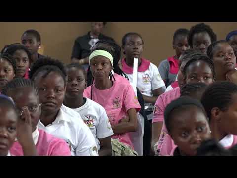 YouTube video thumbnail: Namibia Encourages Girls to Take Science, Technology & Engineering Subjects