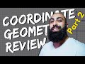 Coordinate Geometry Concepts and Applications
