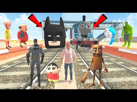 🤩 New Batman Train and New Thomas Train 🚂🥳 in Indian Theft Auto Simulator💥💯