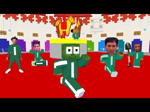 Squid Game Mingle in Season 2 - Minecraft Animation