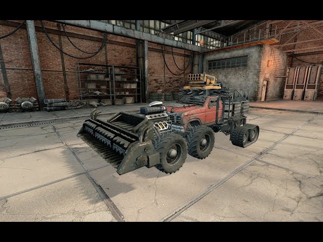 Crossout Fusion Builds (2 vehicles in 1!)