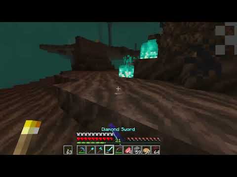 Riskerar Livet För Netherite i Minecraft Let's Play #32