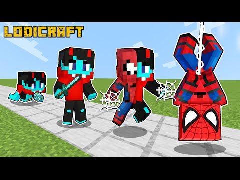 BIRTH to SPIDERMAN in Minecraft!