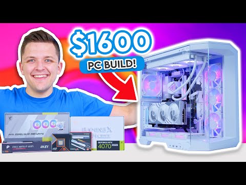 BEST $1600 Gaming PC Build 2024! 🚀 [Full Build Guide w/ 1440p Benchmarks]