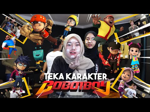 TEKA NAMA KARAKTER DALAM BOBOIBOY !!! TAK TAHU NAK CAKAP KAT MIMI...