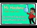 Age Relationships and Word Problems