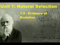 Evolutionary Biology Concepts and Structures