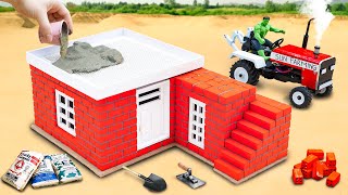 House Construction 2 | DIY Mini House Building with Bricks and Cement Construction Science Project
