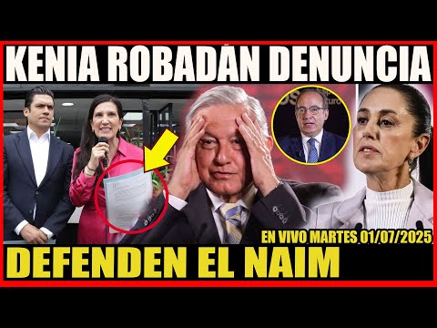 VAN POR ¡AMLO! PRIMERAS DENUNCIAS, CALDERÓN SALE A DEFENDER A PEÑA; SHEINBAUM NO TUVO COMPASIÓN