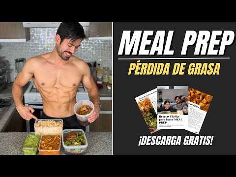 ¿QUÉ COMER PARA PERDER GRASA? - ¡MEAL PREP ECONÓMICO!