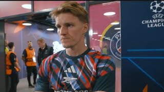 Martin Odegaard Post Match Interview | PSG1-1 Arsenal | (4-3) on Penalty shootout 