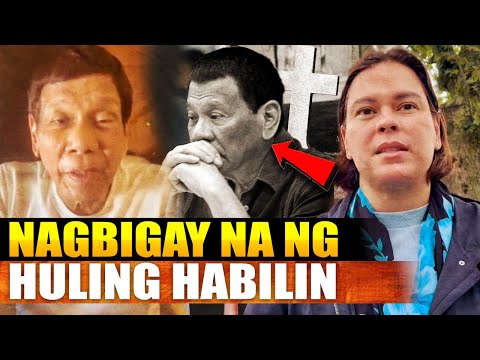BREAKING NEWS! SHOCKING TATAY DIGONG NAGHABALIN NA kay VP SARA ITO NAKAKALUNGKOT NA MANGYARI!
