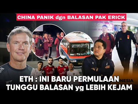 Fans INDONESIA sangat Puas “China dijemput Pakai Bus Kopaja” Balas Dendam PSSI Lebih Mengerikan