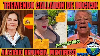 BOMBAZO! LAVO MAS DE 20 MILLONES. AMLO LES MANDA REGALO, CORREN A P4TADAS A ALAZRAKI