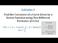 Curvature and Tangent Vectors