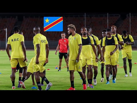 CAN 2025: Guinée vs RDC, première séance d’entraînement des léopards, Yoane Wissa déclare forfait