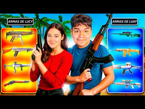 MI NOVIA SOLO DEBE USAR ARMA DE CORTA Y YO CON ARMA DE LARGA en FREE FIRE