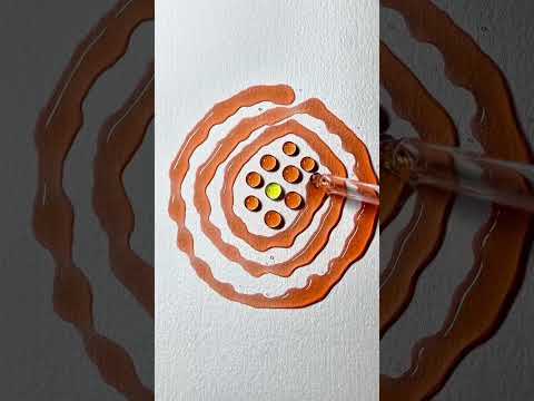 Nối điểm màu vàng #drawing #colors #mix #satisfying #shorts
