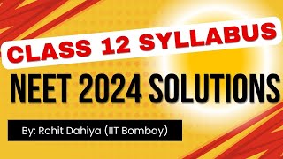 NEET 2024 Solutions 05 May 2024 and 23 June 2024 (Re Test) Part 2 #neet2024 #neet2025