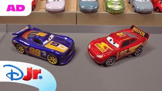 AD | Who Will Win: Lightning McQueen Or Danny Swervez? 🚘🏁 | Pixar Cars | @disneyjr