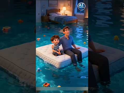घर में बाढ़ आ गई 😭~miniwood toy-woodworking art skill wood / handCrafts/ #shorts