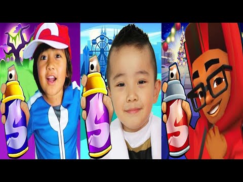 Subway Surfers Winter Wonderland Festive Fresh Hoodie vs Tag with Ryan vs CKN Car Hero Gameplay HD