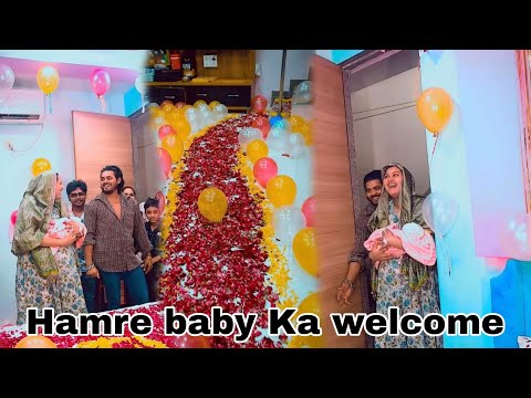 Hamre baby Ka welcome 🤗🤗#surajactor #surajrajput || Welcome to your baby?