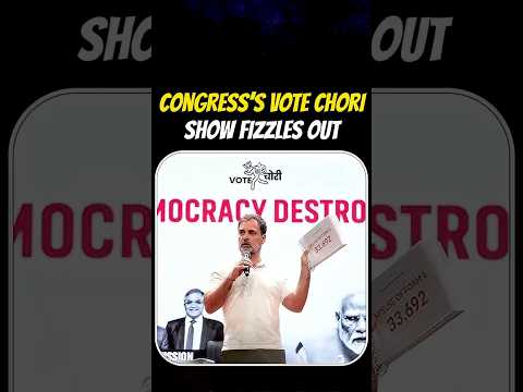 Congress’s Vote Chori Show Fizzles Out | Karnataka | DK Shivakumar | The Pamphlet