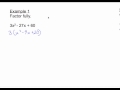 Factoring Quadratics: GCF Techniques