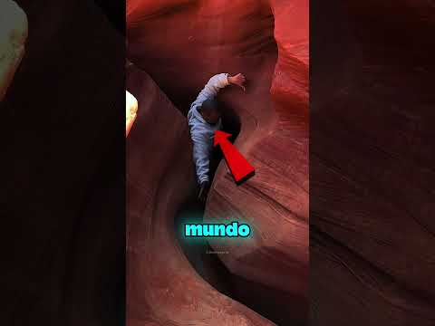 O motivo dessas barras na entrada de um cânion!