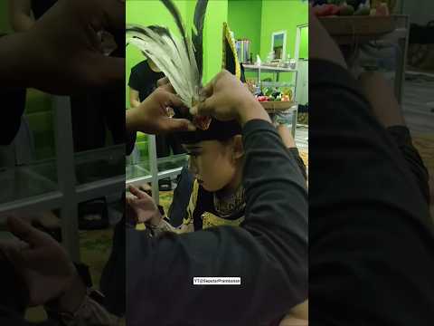 Tutorial Memakai Iket Jathilan Putri#kesurupan #jaranan #kudalumping #jarankepang #ebeg #janturan