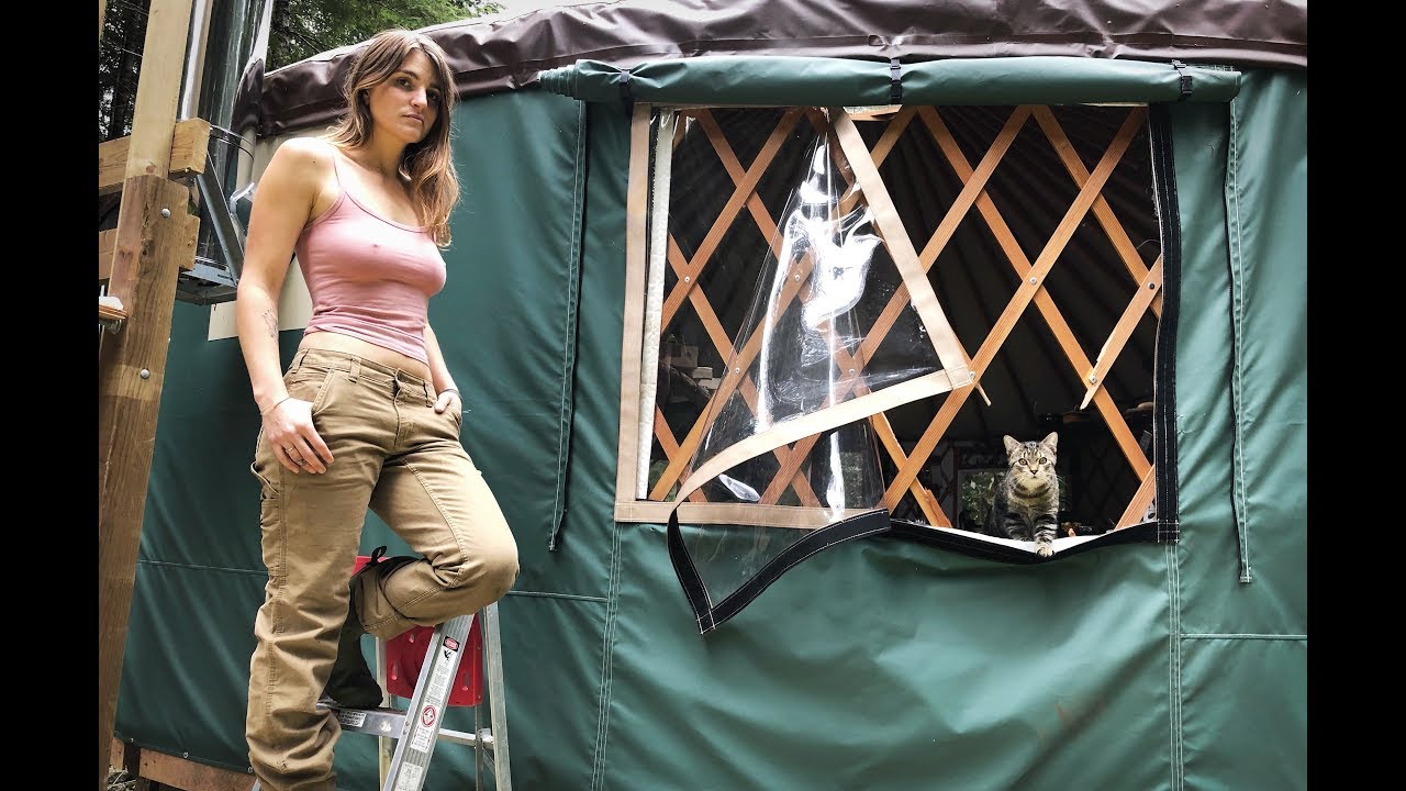 Off Grid Yurt Ripped Apart By Bears - When a Bear Attacks - Ep 53