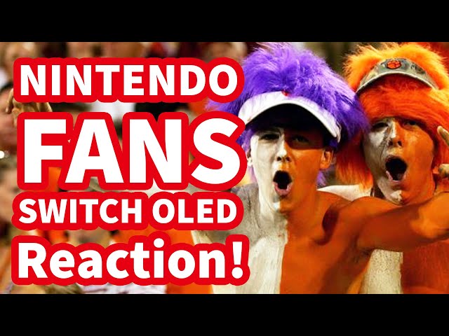 Nintendo Fans REACTION TO SWITCH OLED #Shorts LOL