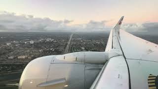 American Airlines 737-823WL Full Approach and Landing into Miami
