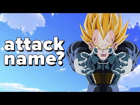 Dragon Ball Z Attack Names Make No Sense