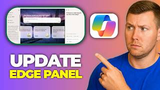 How To Update Edge Panel With Copilot Logo And Chat History