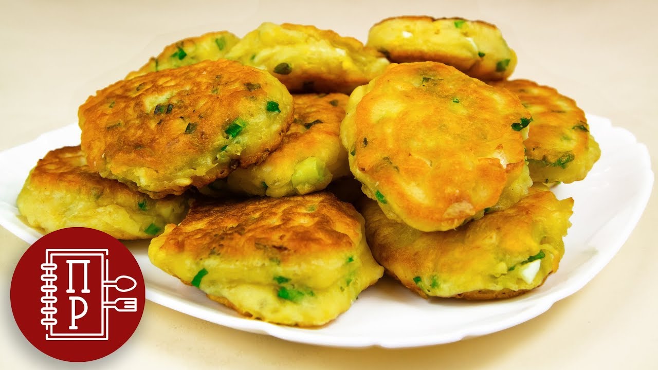 Оладьи с Зелёным Луком и Яйцом Ленивые Пирожки Пышные и Мягкие