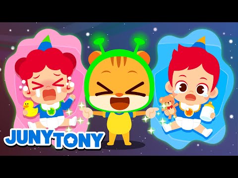 🍼 Novo Bebê em Casa! 💖 Bebês Juny e Tony | Família e Irmãos | JunyTony em Português
