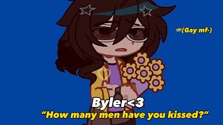 “Once I told you I kissed 1000 woman. It was a lie.” -★Byler shit post {LAZY!}