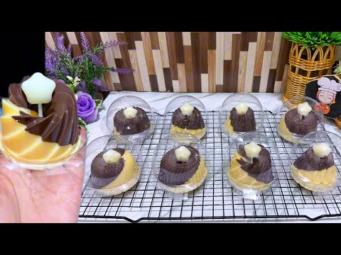 RESEP PUDING LAPIS COKLAT MENTEGA YANG ENAK DAN LEGIT | COCOK JADI PUDING ULANG TAHUN