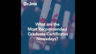 Best Certificates Nowadays | Dr. Job Pro