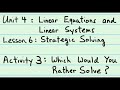 Simplifying Expressions and Equations