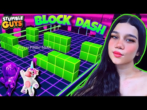 BLOCK DASH 🤑 STUMBLE GUYS en VIVO con SUSCRIPTORES ❤️