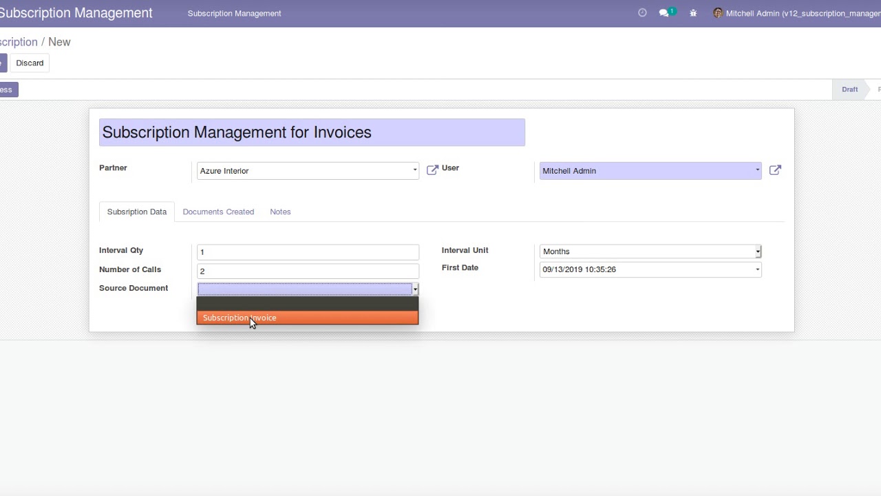 Odoo Subscription Management | 13.09.2019

This module use to create subscription for any application.