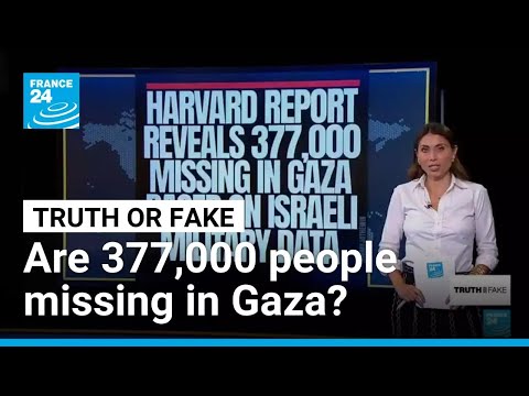 YouTube video thumbnail: Did a Harvard Report Reveal 377,000 People Are Missing in Gaza? No
